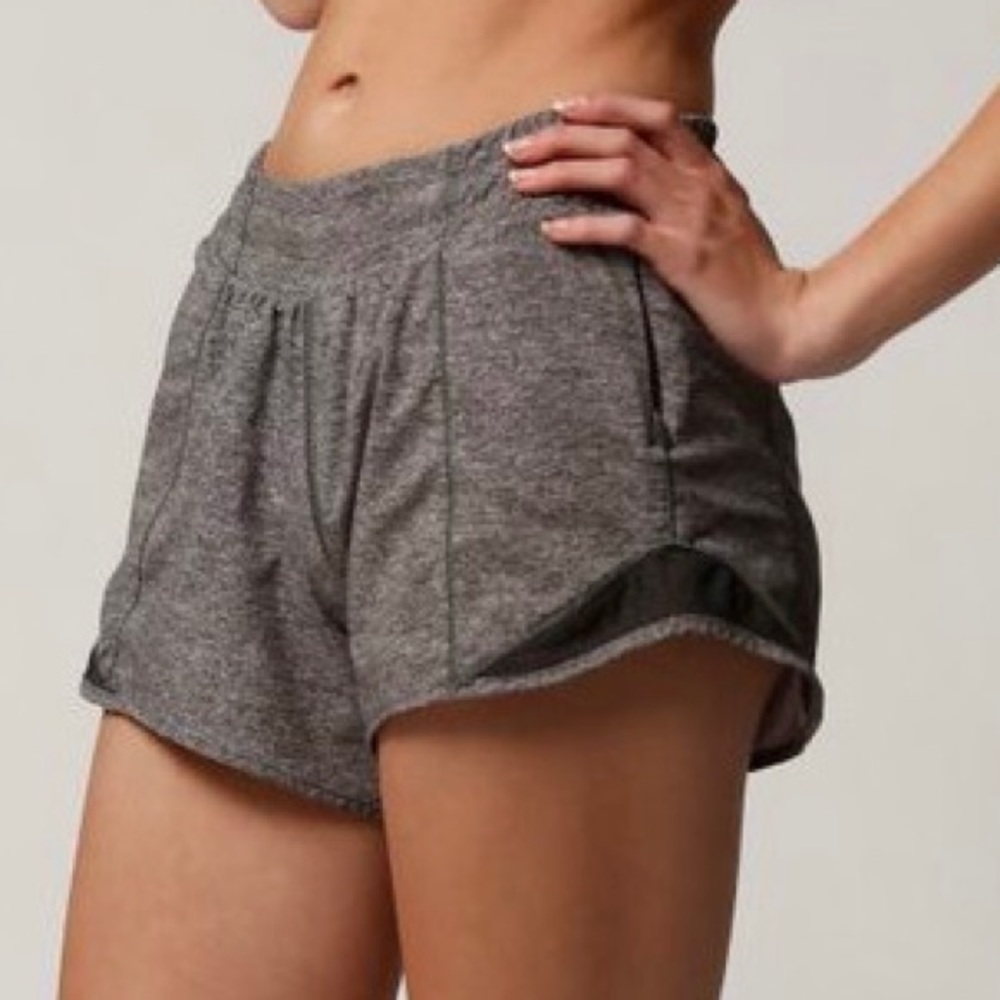 Gray hotty hot shorts